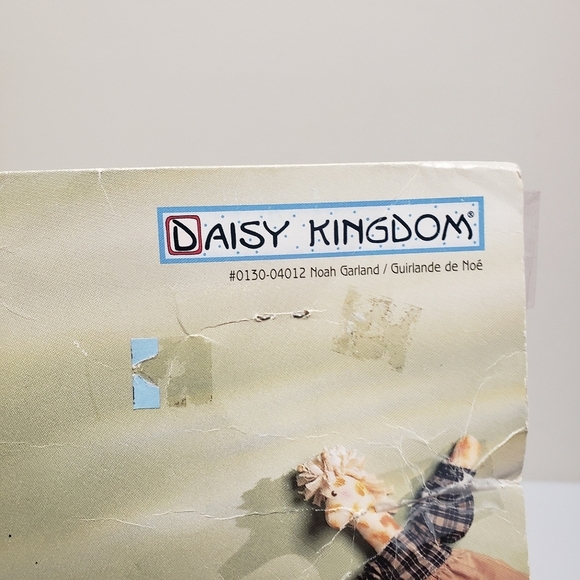 Daisy Kingdom Noah Garland Dolls 1997 Fabric Doll Stitch Craft Kit - Picture 4 of 7